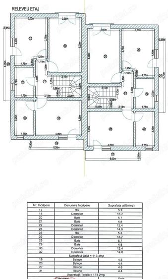 Duplex, Beregsau Mare, P+E, 5 camere, 116mp util,teren 400mp - 5
