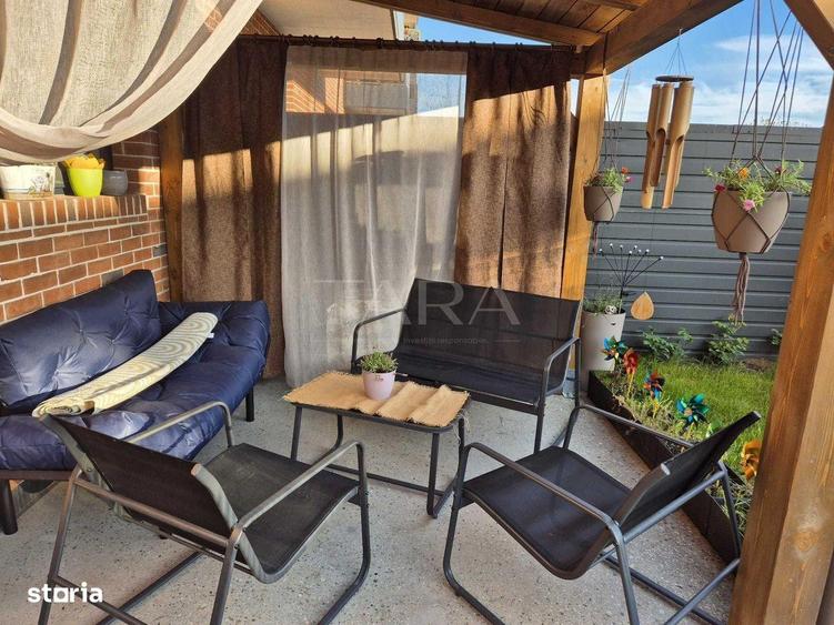 Apartament cu 2 camere, mobilat în Chinteni