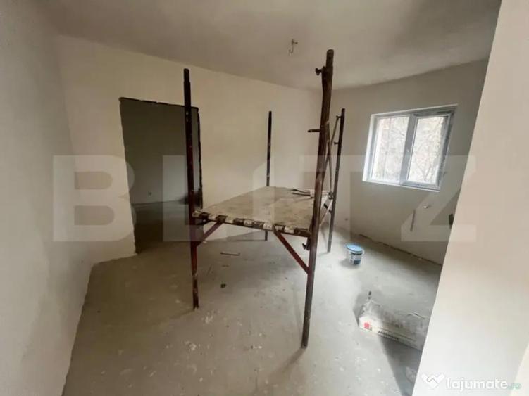 Apartament 3 camere, semifinisat, zona Piata Decebal - 4