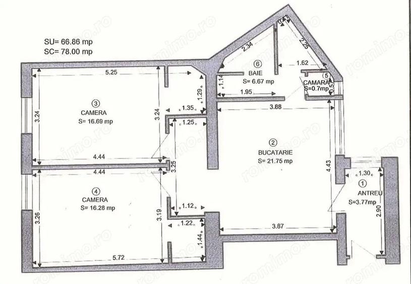 Inchiriere 3 camere ultracentral, str. Ep.Mihai Pavel, Oradea - 1