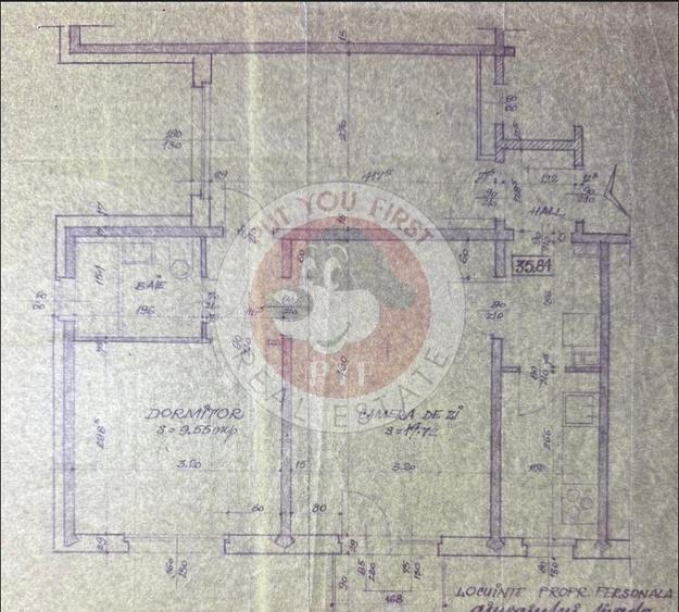 Piata Progresul | 3 camere | 57mp | Semidecomandat | B12329 - 1