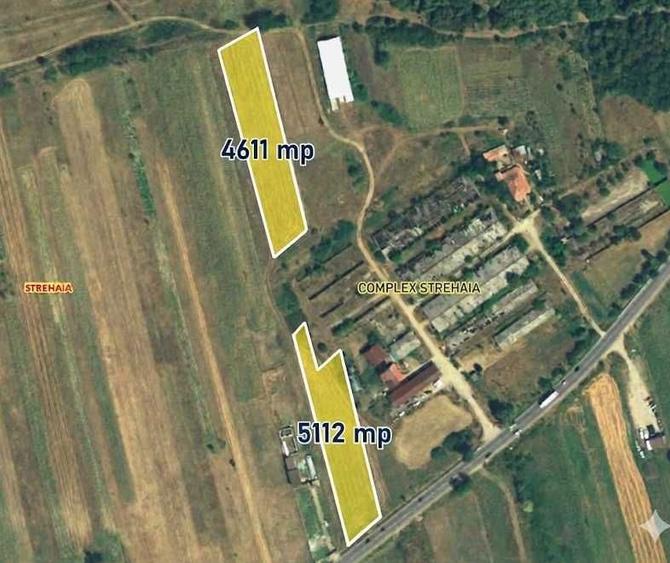 Teren 9723 mp Strehaia langa Complex - 1