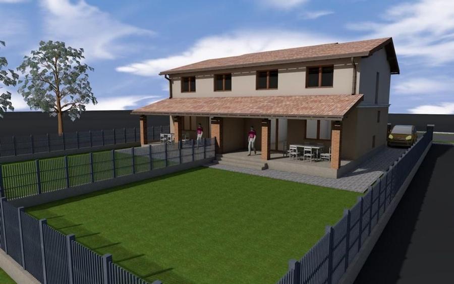 1/2 Duplex, P+1, 5 camere, 104mpU, 350mpT, Cartierul Primaverii! - 4