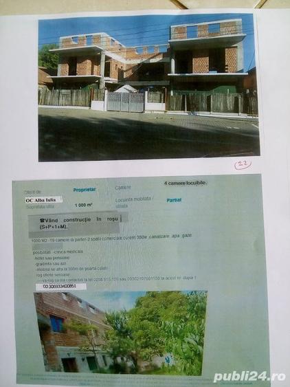 Imobiliare casa in rosu alba iulia 1000 mp s+p+1+m 3 camere locuibile 300 m de poarta cetati - 3