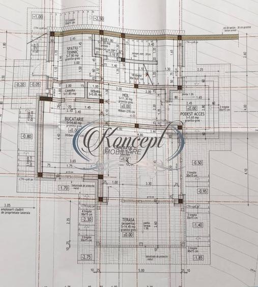 Teren cu proiect de casa in Chinteni - 1