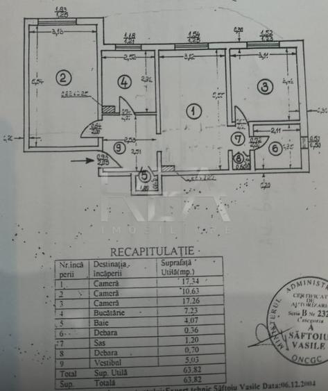 3 camere Margeanului Loc de parcare - 12