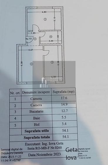 Apartament 2 camere Popesti Leordeni / Curte proprie - 10