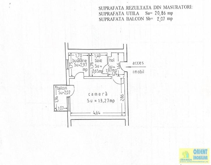 CET, de vanzare garsoniera, etaj 3, mobilata, vanzari Constanta - 6