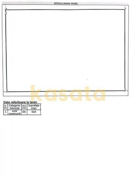 Teren de Vanzare 618 Mp. cu deschidere la strada Eugen B... - 5