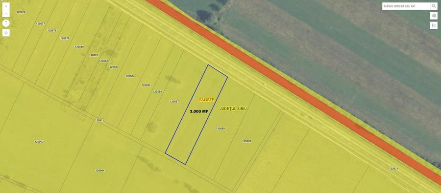 Teren intravilan 3.000 mp intre Saliste si Sacel / jud. Sibiu - 4