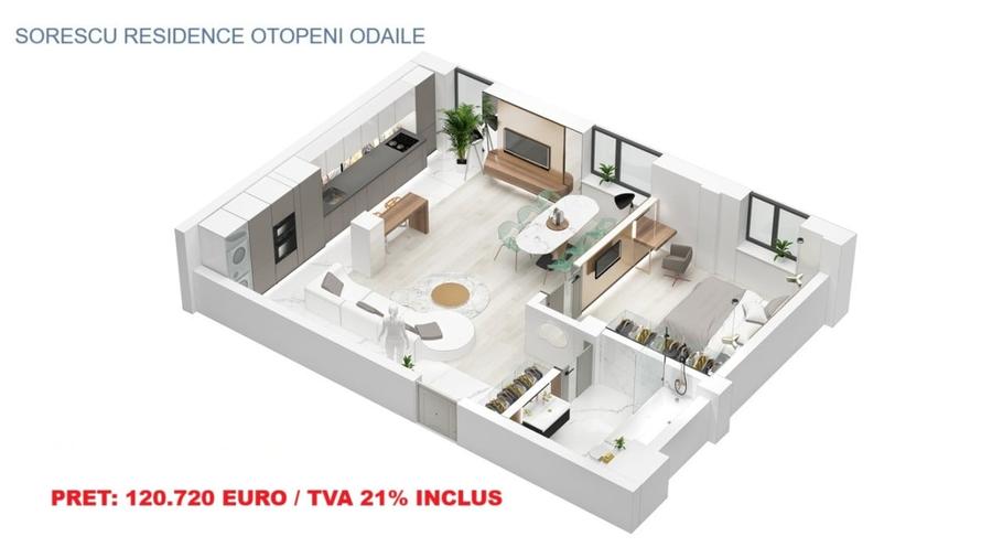 Sorescu Residence - Apartamente cu 2 camere, parcare, lift - 3