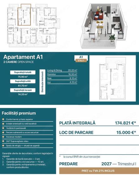 Apartamente 2 Camere Zona Torontalului - 2