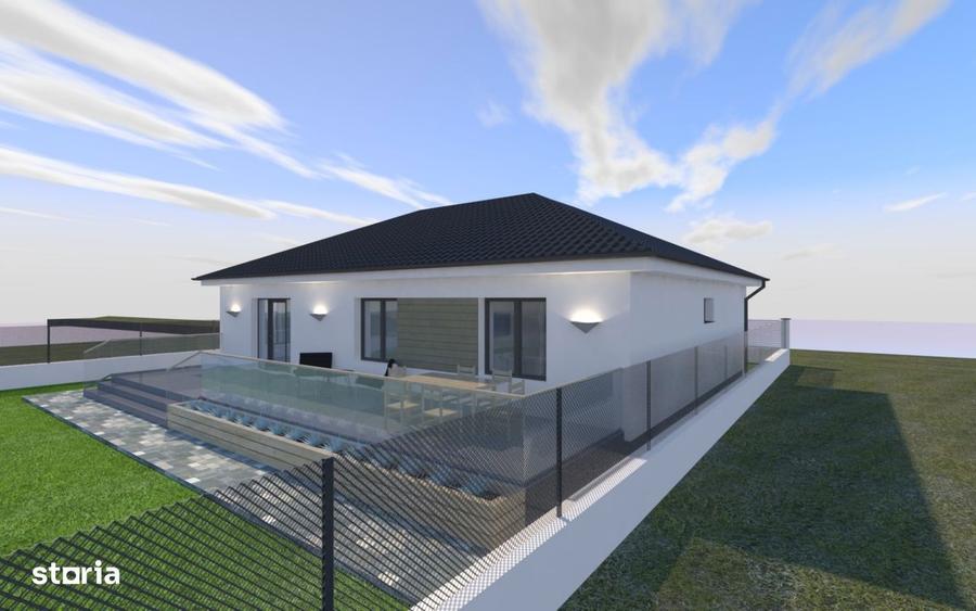 Casa noua cu 3 camere, curte spatioasa, gata de mutat - 3