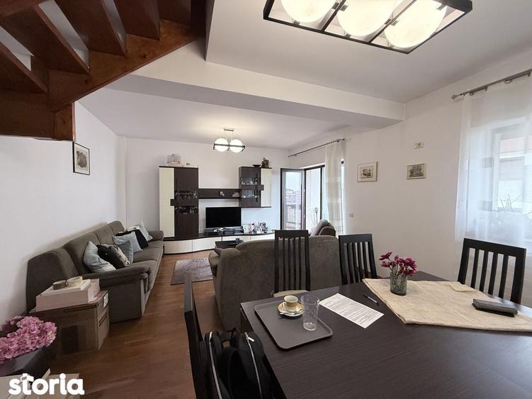 Apartament penthouse - 3 cam,2 bai, terasa mare , 2 locuri de parcare - 4