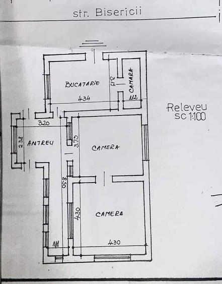 PF vand casa in loc. Moldovenesti, teren 1053mp - 2