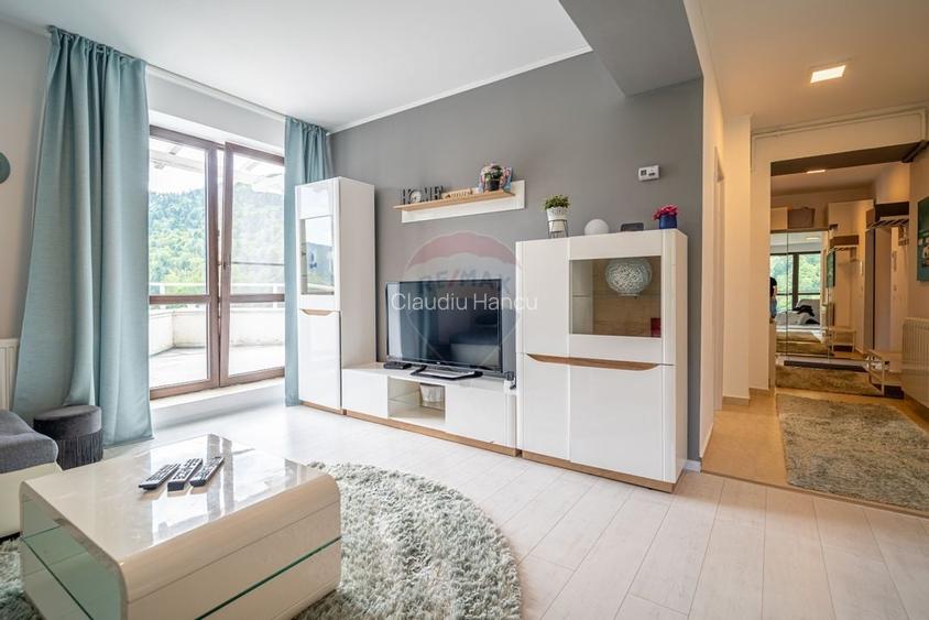 Apartament exclusivist in Sinaia 3 camere | Terasa cu vedere superba