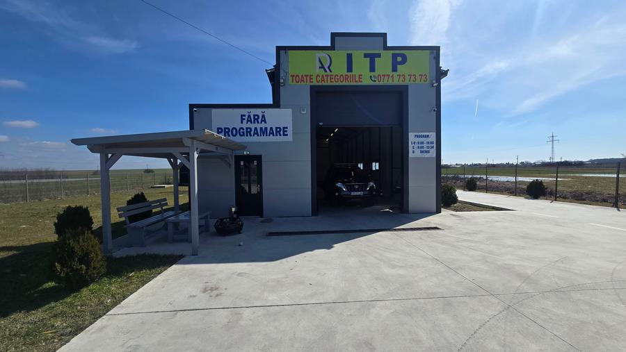 Stație ITP modernă de închiriat – DN București–Giurgiu | teren 2.200 mp | trafic - 6