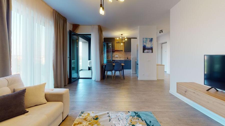 Apartament luminos cu 2 camere si parcare in Cloud9 - zona Aviatiei - 2