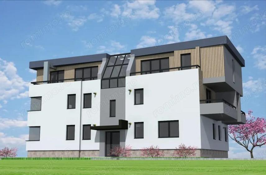 Apartament 2 camere, bloc nou, terasa 8,7 mp, parcare inclusa - 1