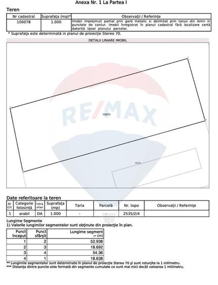 Teren 1,000mp Prejmer / Strada Str. Brașovului 162H, Prejmer 710380 - 5