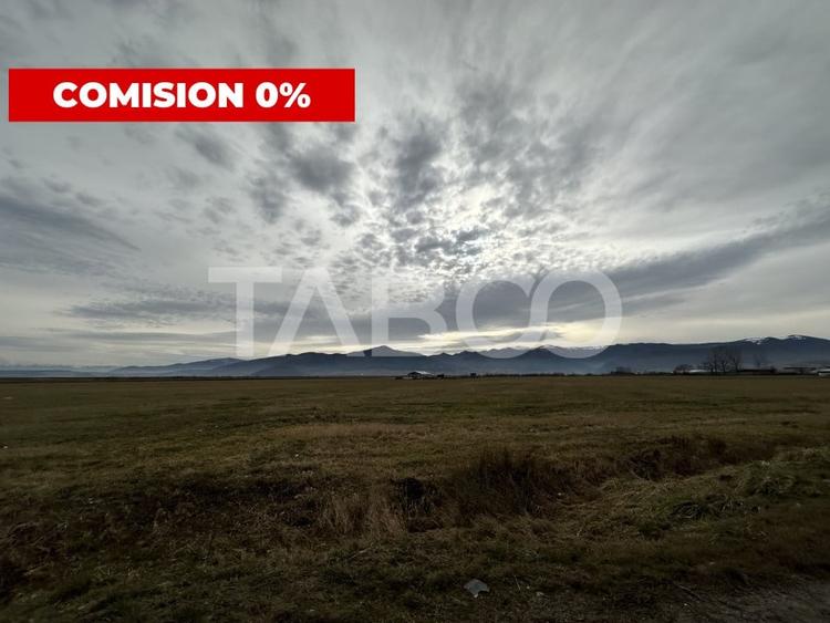 Teren extravilan 4900 mp de vanzare zona Calea Surii Mici Sibiu - 1