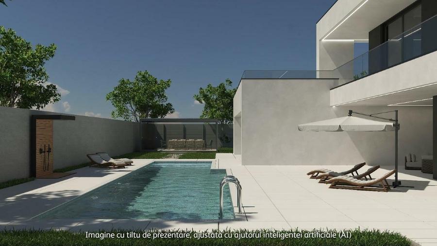 Casa de lux moderna cu 12 camere si piscina - Design minimalist inspirat din Mia - 2