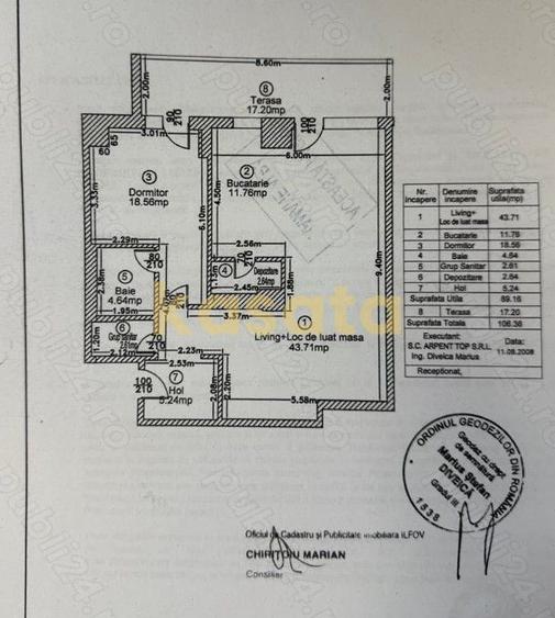2 camere I 89 mp utili I 17 mp terasa I mobilat si utilat I Pipera - 16
