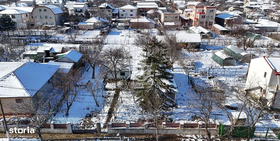 Teren 1.183 mp cu casa batraneasca, deschidere 22,37 ml - 4