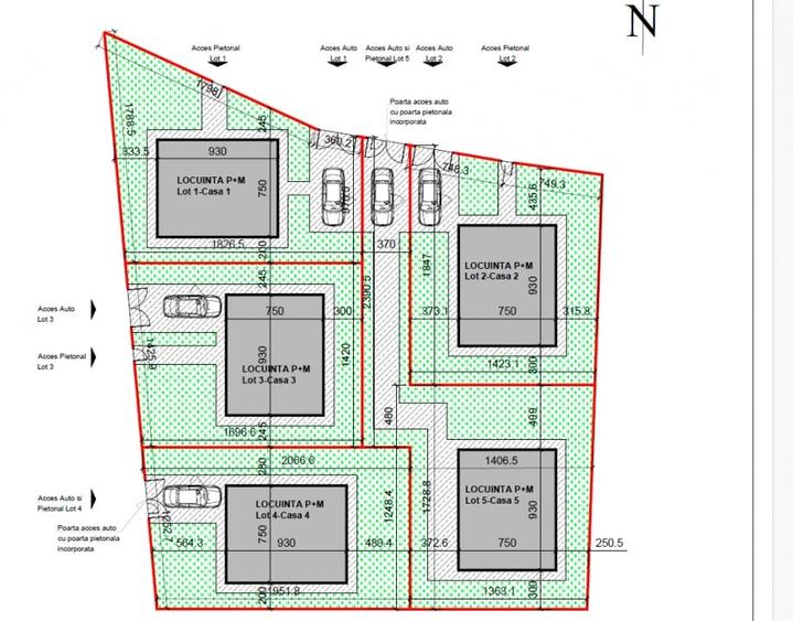 Oportunitate - vanzare 5 LOTURI CASE in centrul Stefanestii de Jos - 2