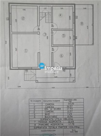 Casa individuala, intabulata, 193 mp Tomesti Iasi! - 17