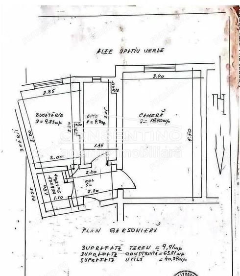 Se vinde garsoniera confort1sporit , Mioritei - 1