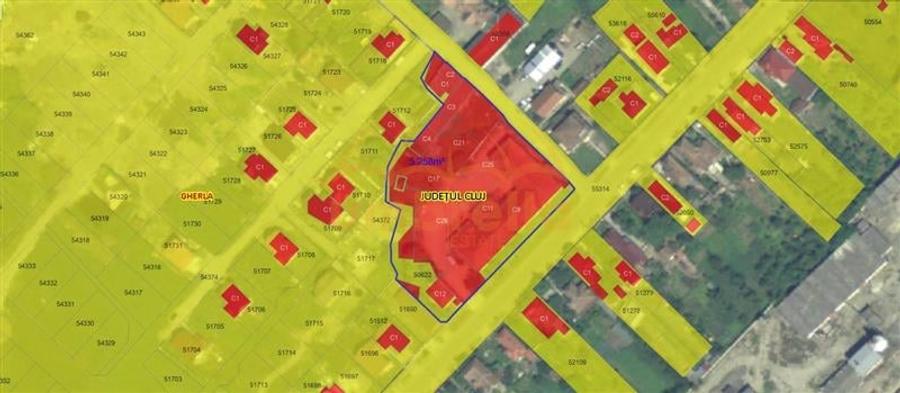 Constructii si teren de vanzare 5.258/?/140 /? in Gherla - 1