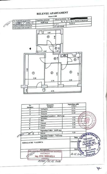 Vanzare Apartament 3 Camere - 1