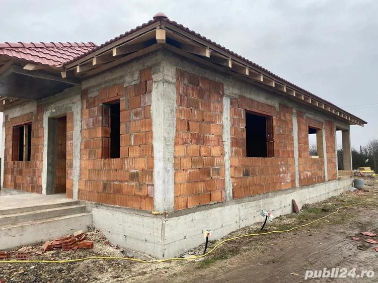 Casa individuala, la rosu, de vanzare cu 4 camere si teren de 580 mp, localitatea Remetea Mare - 1