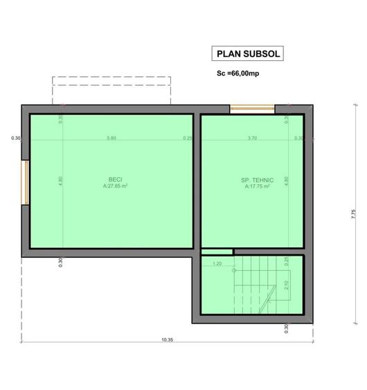 Casa Arhitectilor individuala 6 camere, garaj, teren 650 mp, Cartierul Arhitectilor, Calea Cisnadiei - 7