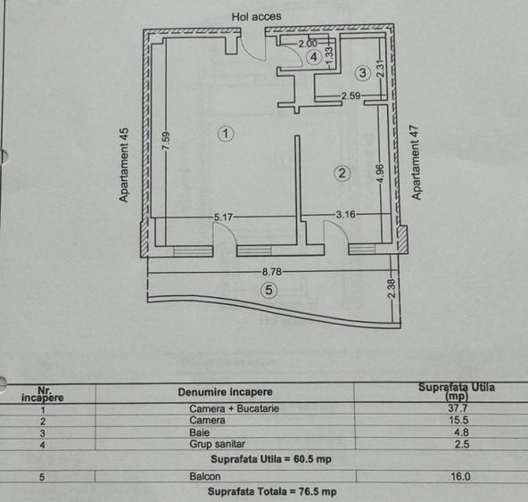 Doua camere si doua bai cu vedere la mare in Casa del Mar - 13