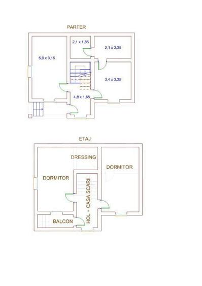 Casa individuala P+1, 96 mp utili, Buciumeni - Dealu Mare - 2