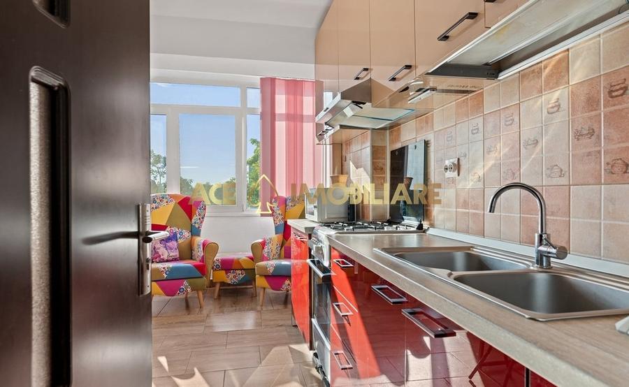 Apartament cu 2 camere semidecomandat, mobilat în Cantemir