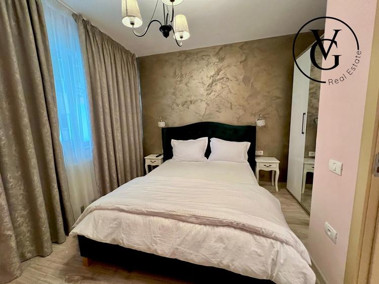 Apartament cu 2 camere semidecomandat, mobilat în Central