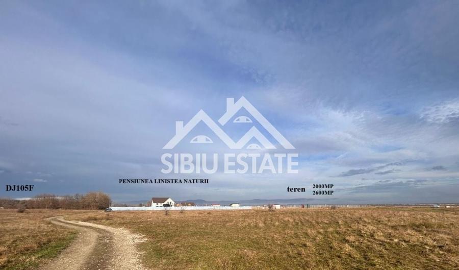 Teren agricol extravilan de 2000 mp, în Sud