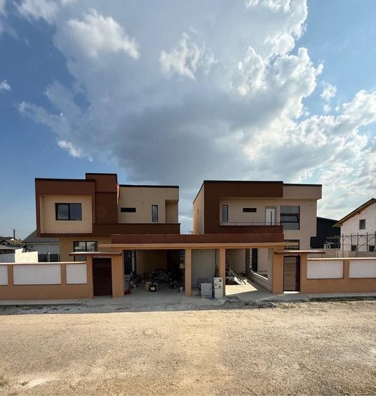 Vila P+1, 4 camere, placa beton,proiect Mediteranean,Valu lui Traian - 1