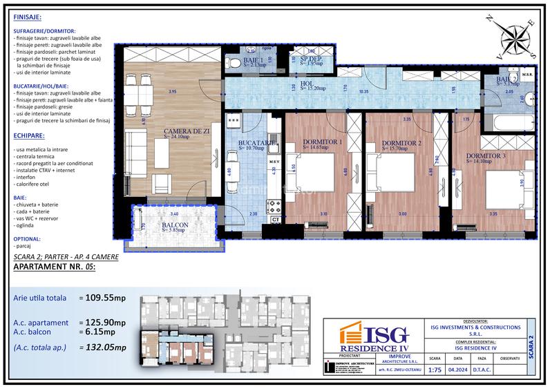 Unirii-Parcul Carol- ISG Residence IV- decomandat, constructie 2026 Unirii-Parcul Carol- ISG Residence IV- decomandat, constructie 2026