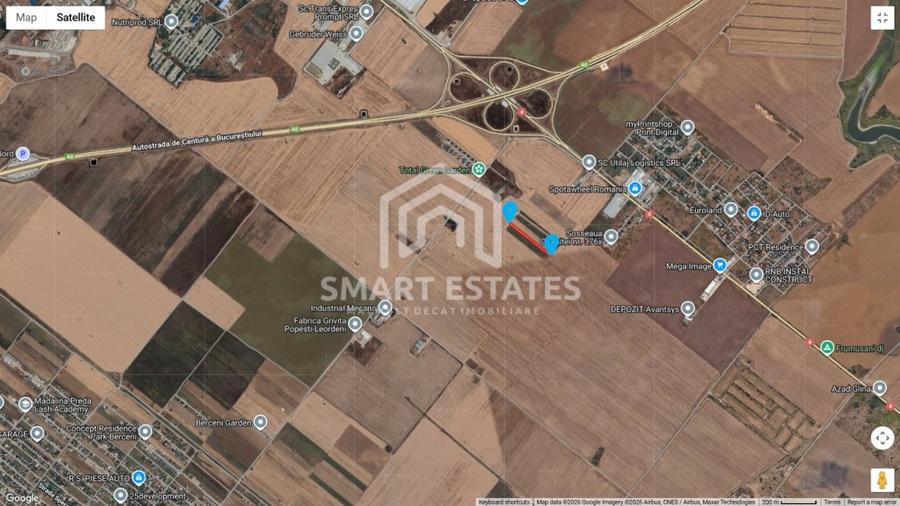 Teren Intravilan 3750 Mp-Popesti-Leordeni - 1