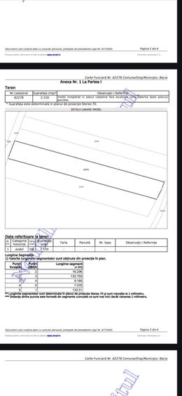 Vand teren intravilan 2150 mp - Bacia - 4