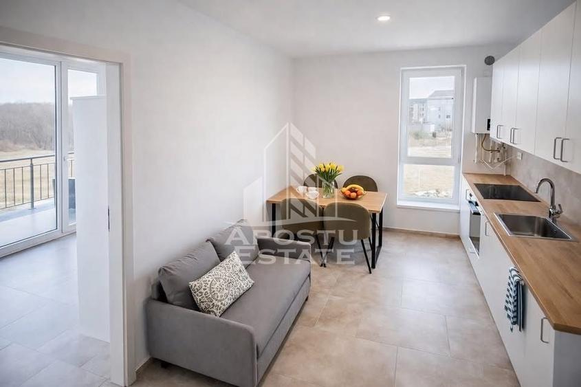 Apartament 2 camere , decomandat, 38mp utili, et.2/3, zona Braytim - 1