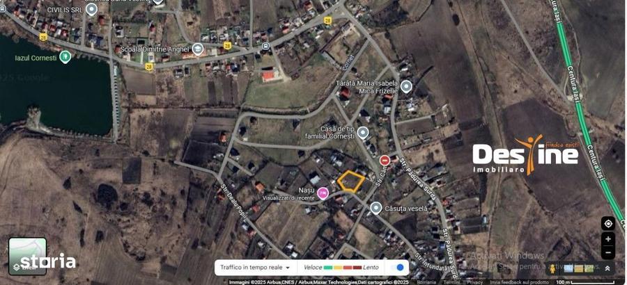 Comision 0%, Cornesti, Miroslava, Teren 1943 mp, 81.606 euro - 2