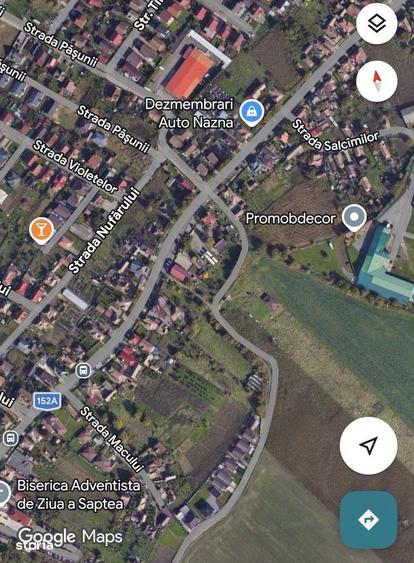 Teren de 2460 mp intravilan in Nazna locatie excelenta - 1