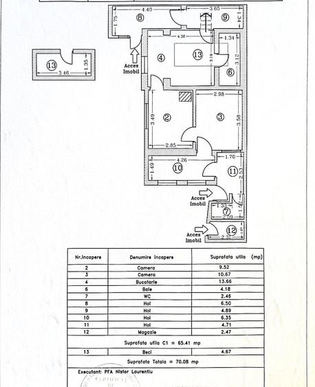 Casă 3 camere | KM 5 | Poziționare pe colț | Comision 0% - 20