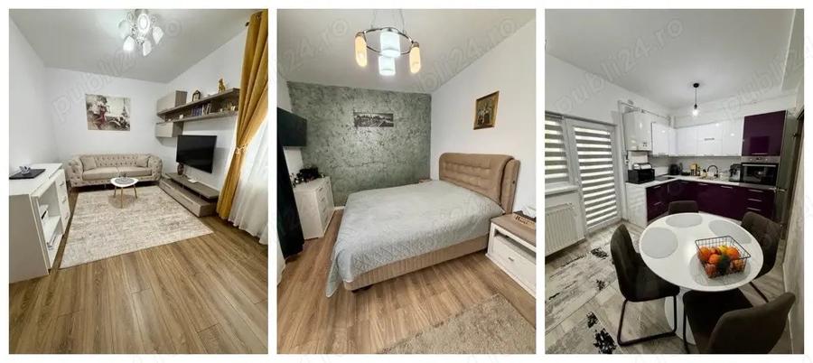 Apartament 3 camere 2 balcoane 77mp mobilat Deventer Sibiu - 3