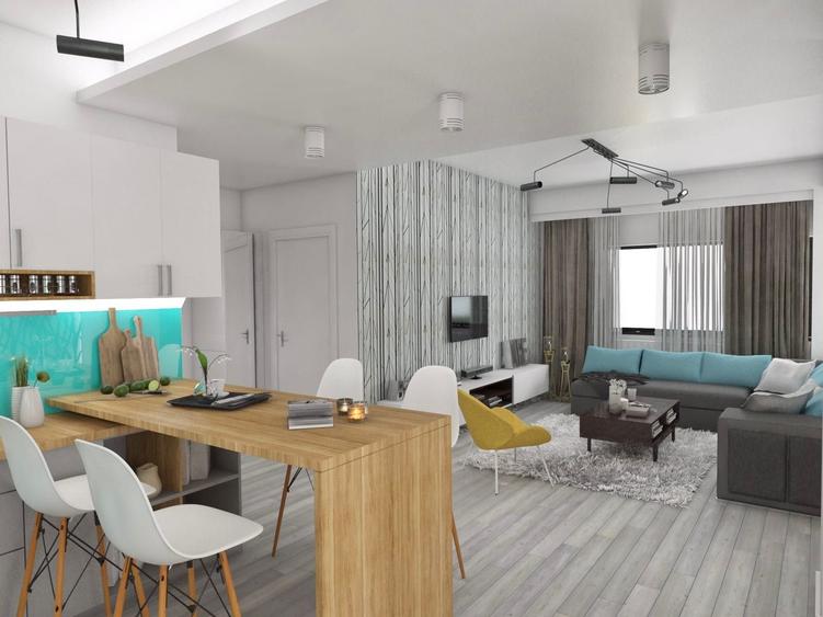 Dorobanti - 2 camere mobilat - 6